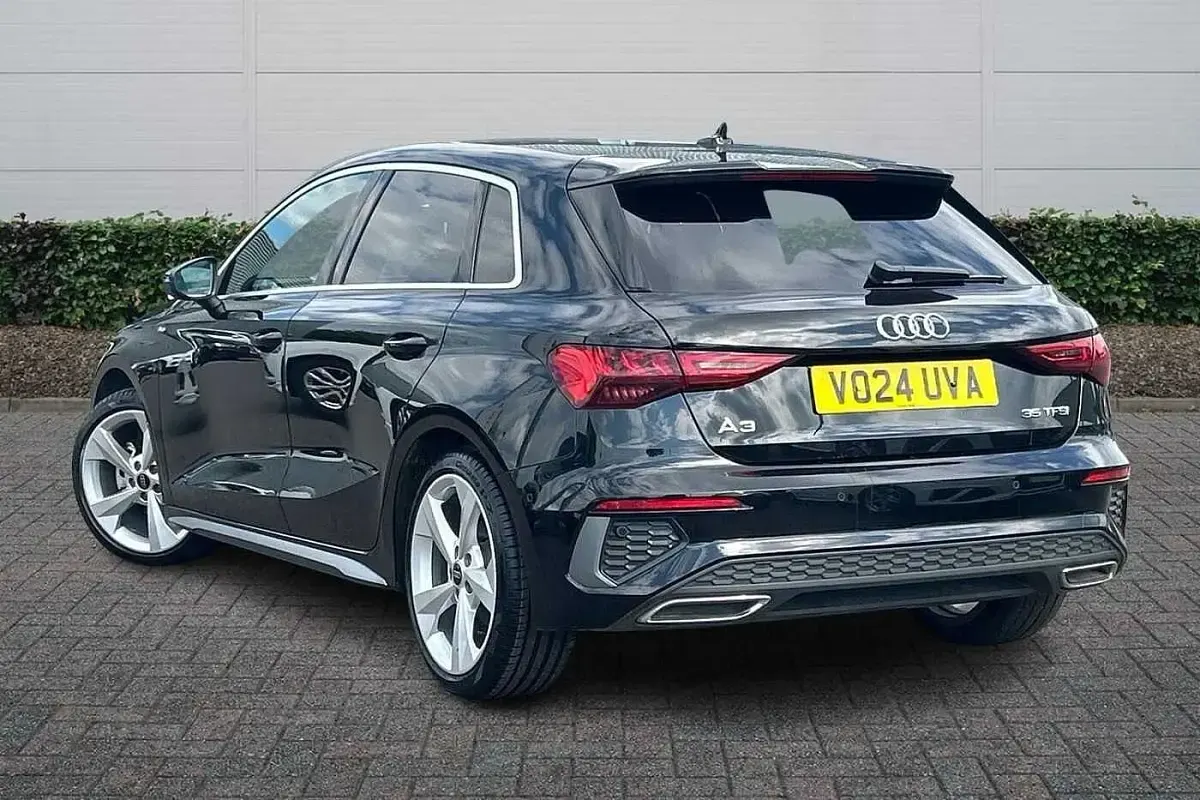 Used Audi A3 S-Line 2024 Black Hatchback