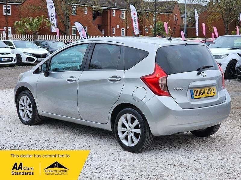 Used Nissan Note Acenta Premium 98 HP (72 kW) 2014 Silver Hatchback