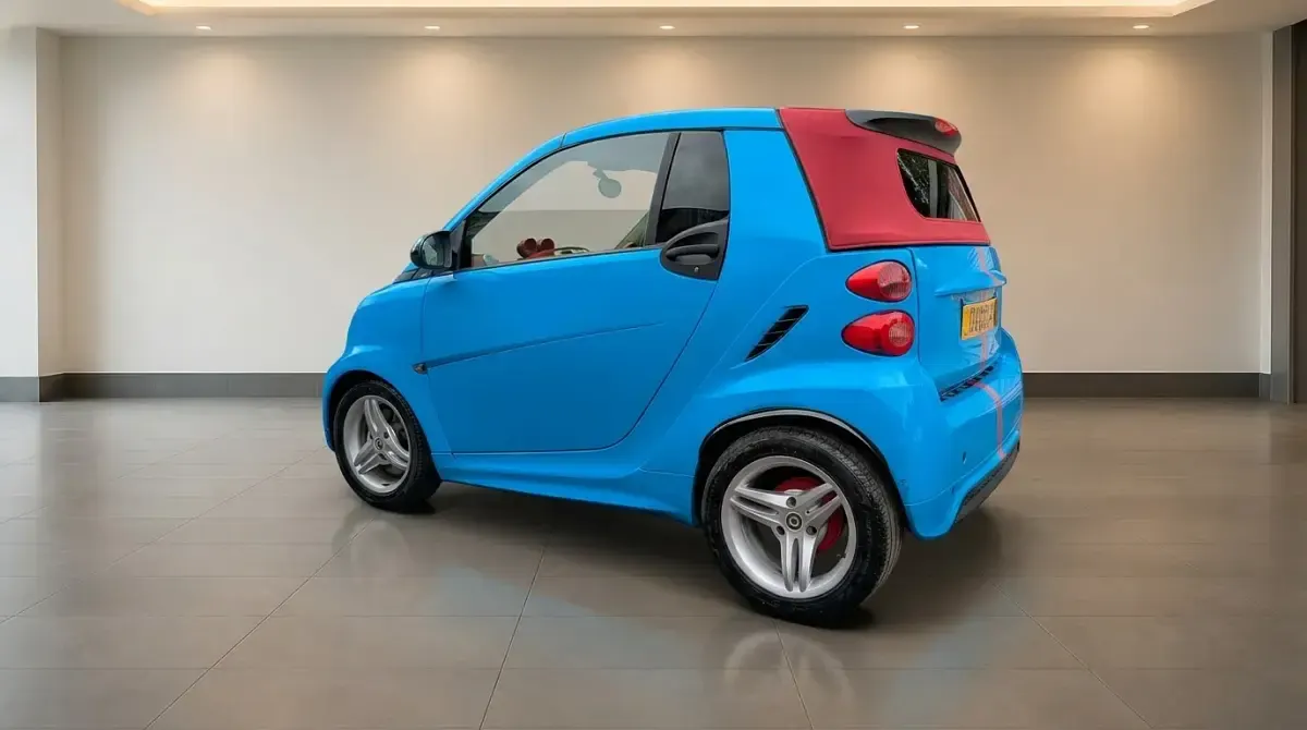 Used Smart ForTwo Cabrio Passion 71 HP (52 kW) 2013 Black Cabriolet