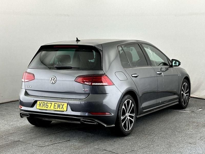 Used VW Golf VII R-line 150 HP (110 kW) 2017 Grey Hatchback
