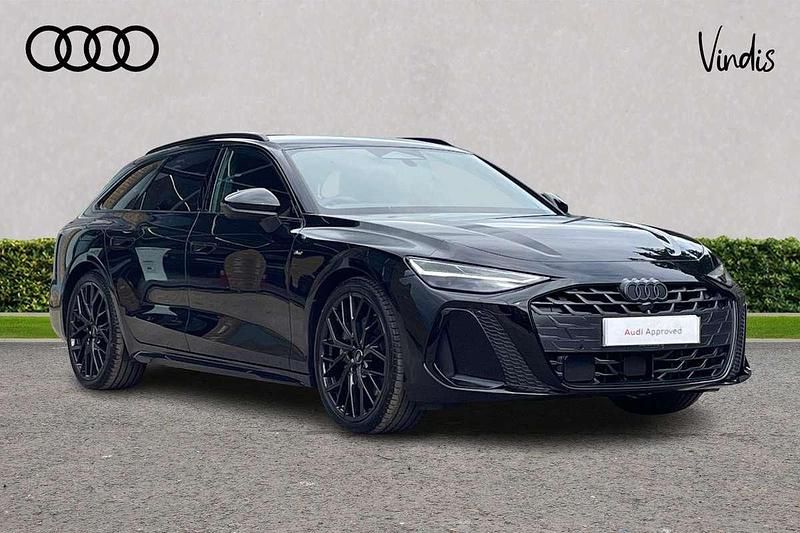 Black Used 2025 Audi A6 S-Line Estate | £52,300 - Image 1/3