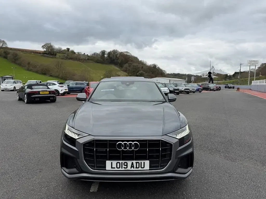 Used Audi Q8 S-Line 286 HP (210 kW) 2019 Grey SUV