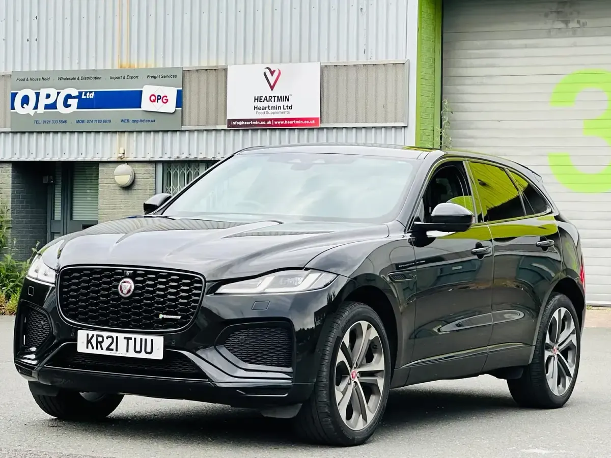 Used Jaguar F-Pace R-Dynamic 204 HP (150 kW) 2021 Black SUV