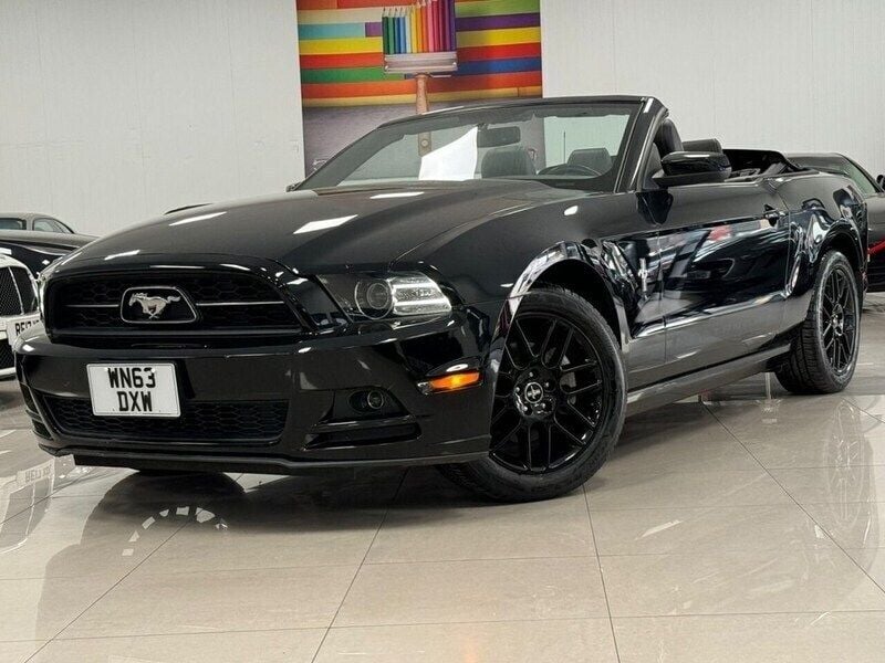 Black Used 2014 Ford Mustang Premium Cabriolet | £19,995 - Image 1/4