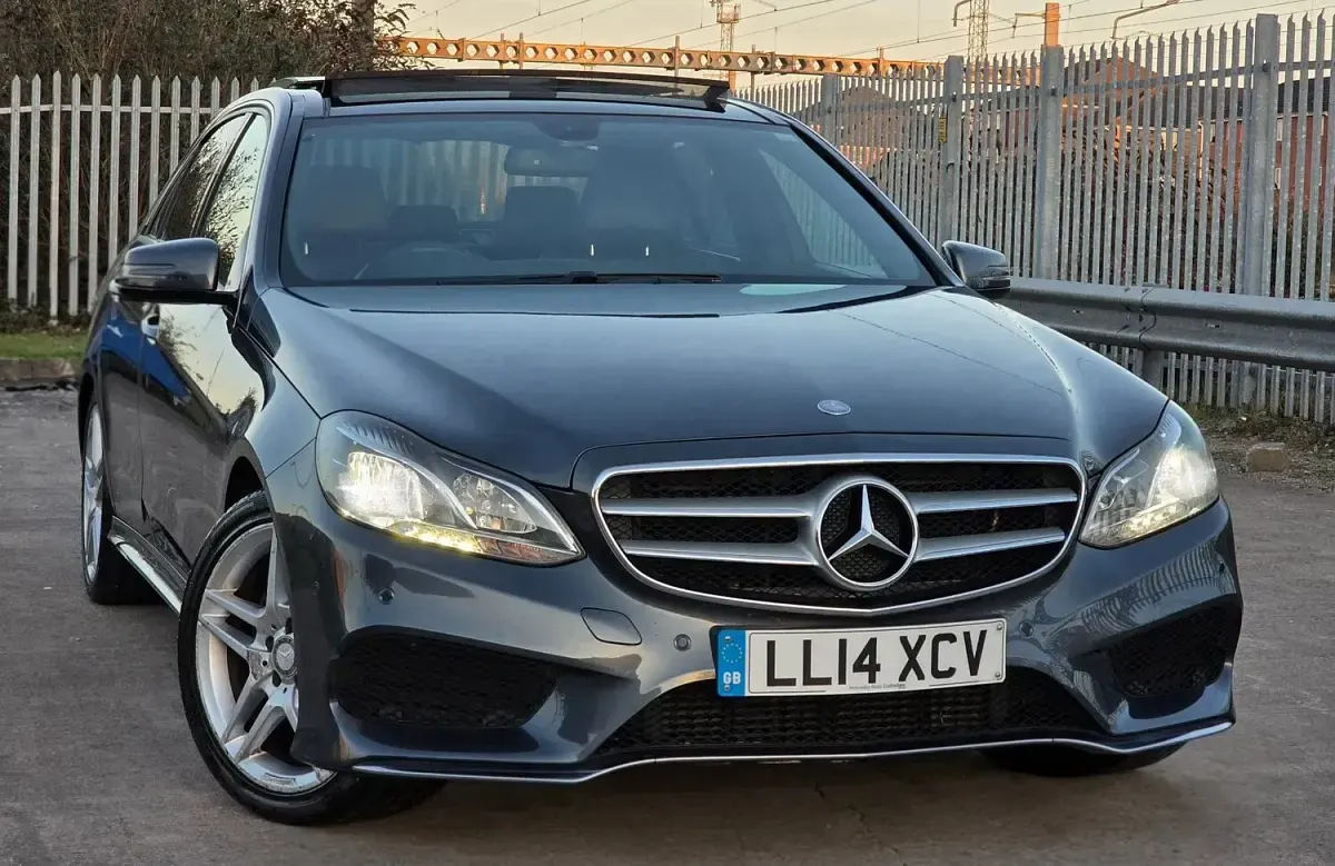Used Mercedes E220 AMG 2014 Grey Sedan