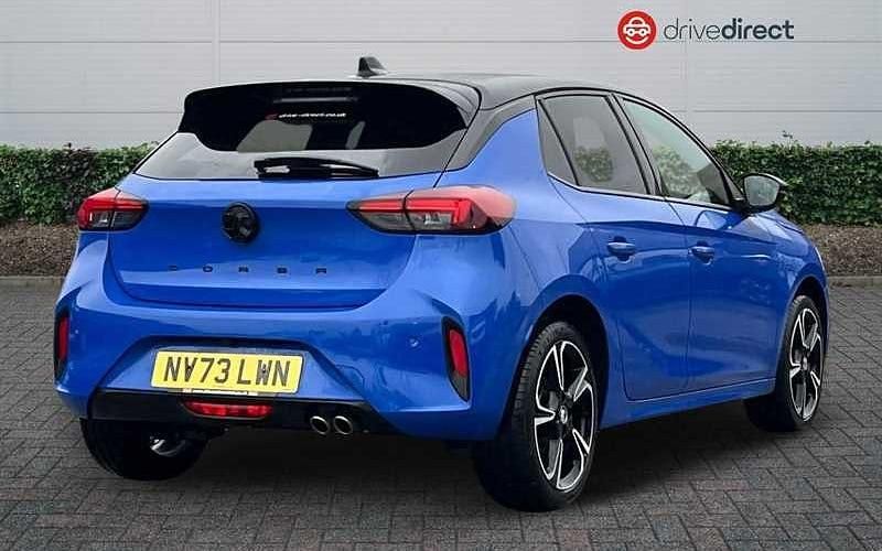 Used Vauxhall Corsa Ultimate 131 HP (96 kW) 2023 Blue Hatchback