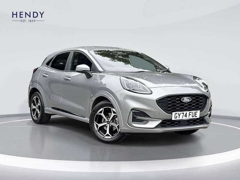 Silver Used 2024 Ford Puma ST-Line SUV | £17,879 (Fair price) - Image 1/4