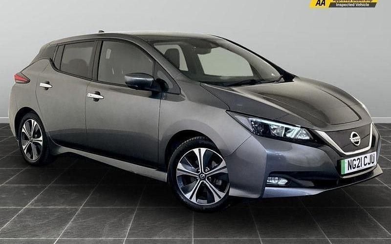 Grey Used 2021 Nissan Leaf N-Connecta Hatchback | £8,395 (Super price) - Image 1/2