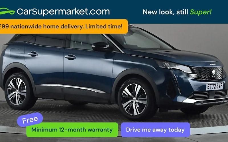 Used Peugeot 3008 Allure+ 131 HP (96 kW) 2022 Blue Estate