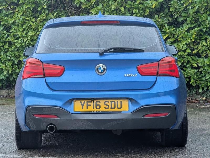 Used BMW 116 M Sport 2016 Blue Hatchback