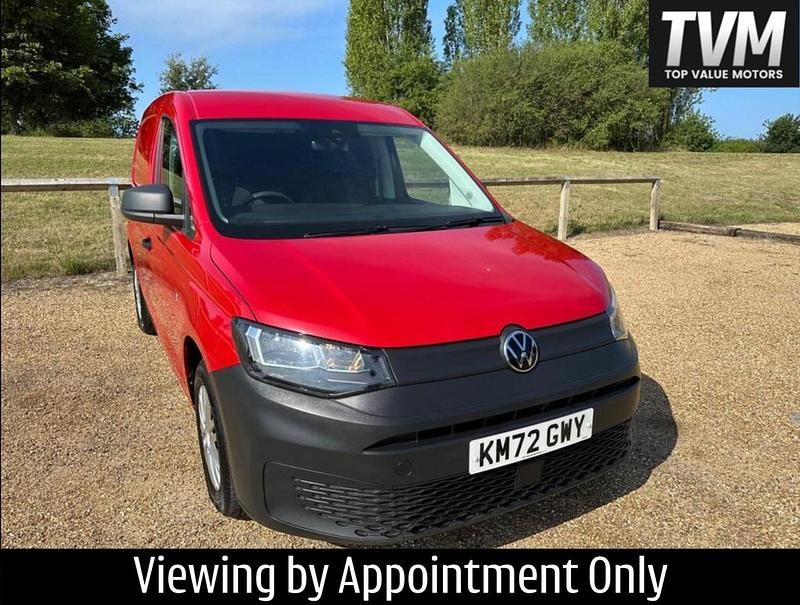Used VW Caddy S 122 HP (89 kW) 2022 Red MPV