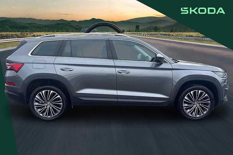 Used Skoda Kodiaq SE L Executive 150 HP (110 kW) 2024 Graphite grey SUV