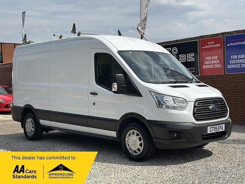 White Used 2019 Ford Transit Van | £12,990 (Good price) - Image 1/3