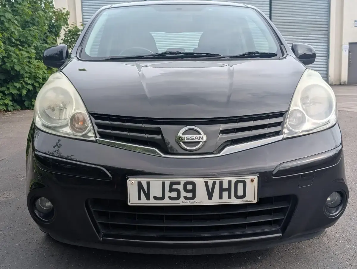 Used Nissan Note N-TEC 110 HP (80 kW) 2009 Black Hatchback