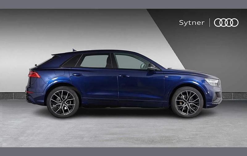 Used Audi Q8 Black Edition 282 HP (207 kW) 2021 Blue SUV