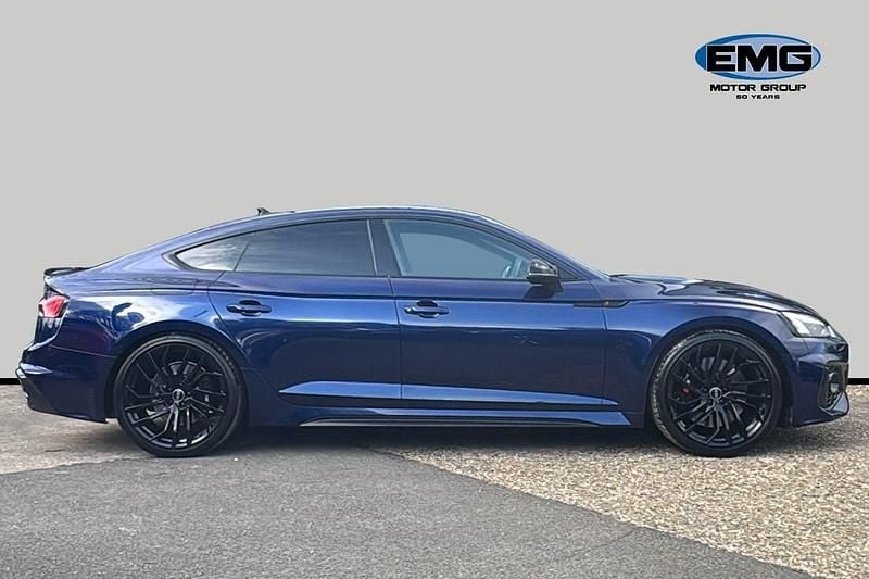 Used Audi RS5 Sportback Business 450 HP (330 kW) 2022 Blue Hatchback