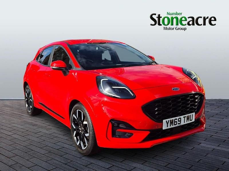 Red Used 2019 Ford Puma ST-Line X Hatchback | £12,802 - Image 1/4