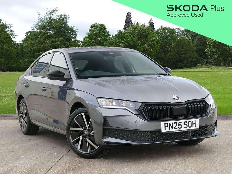 Grey Used 2025 Skoda Octavia SportLine Hatchback | £25,995 - Image 1/4