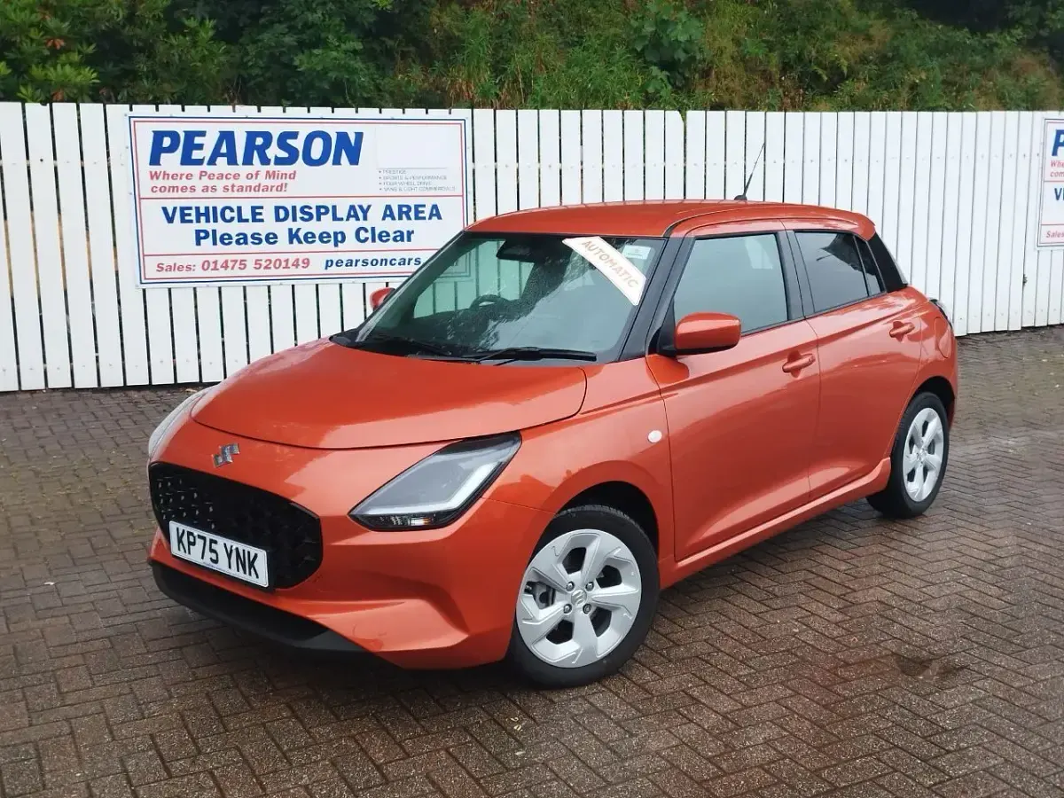 Used Suzuki Swift 2025 Orange Hatchback