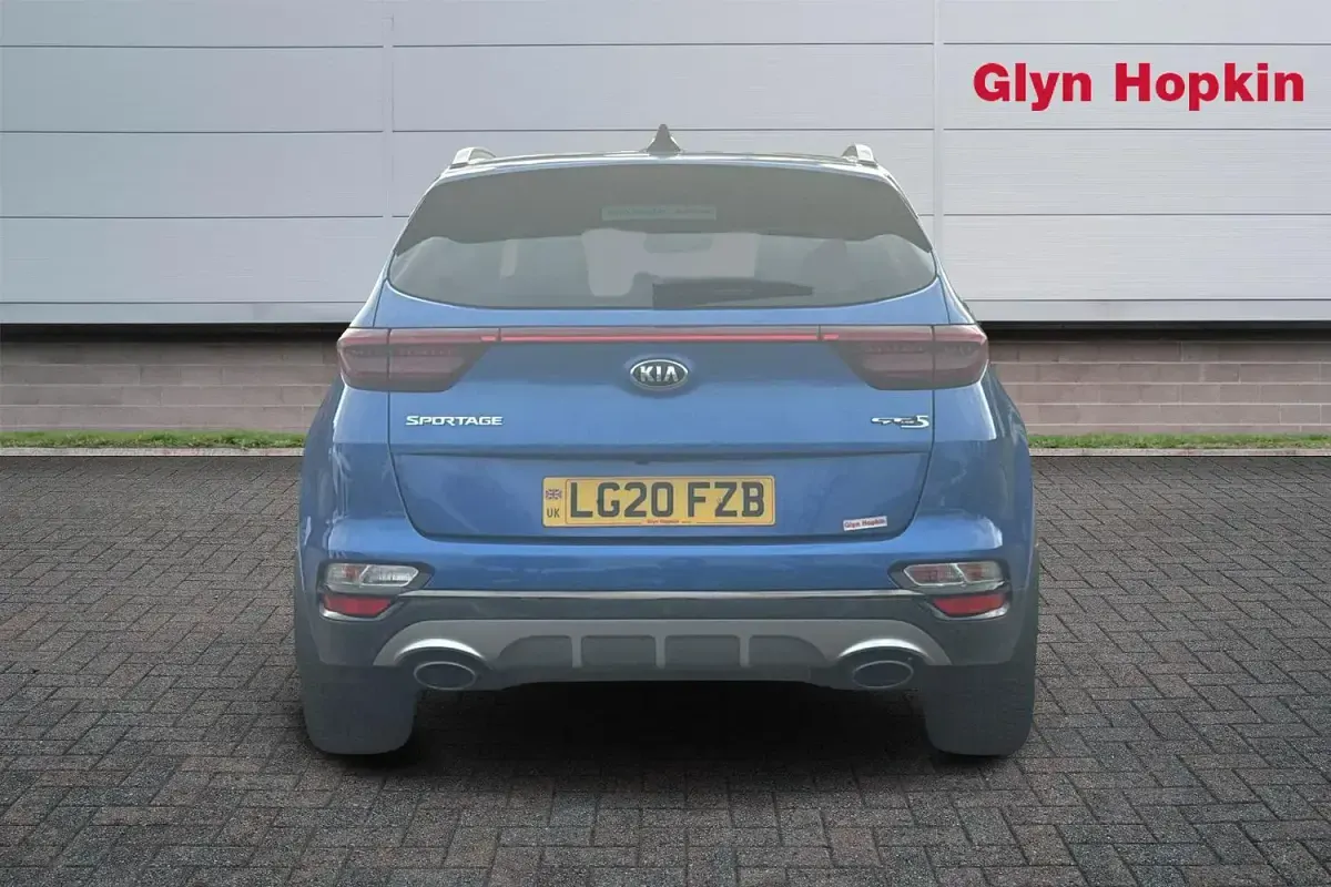 Used Kia Sportage GT-Line S 177 HP (130 kW) 2020 Blue SUV