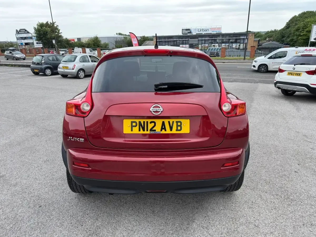 Used Nissan Juke Acenta 2012 Red SUV