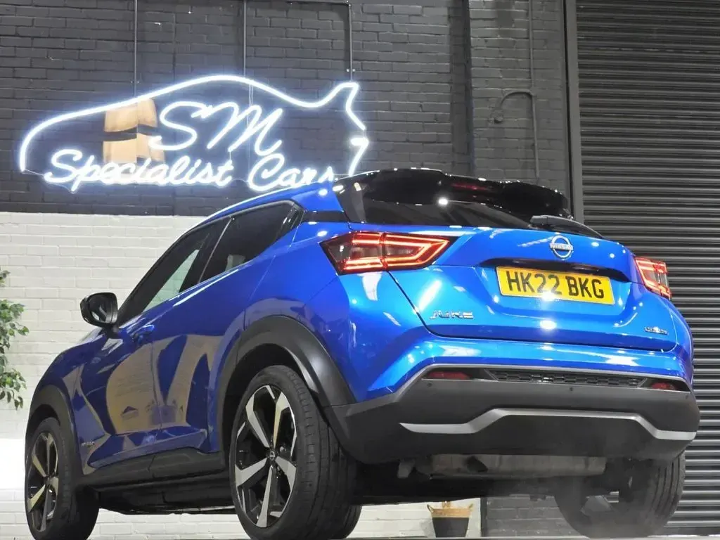 Used Nissan Juke Tekna 143 HP (105 kW) 2022 Blue SUV