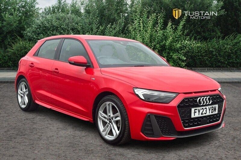 Red Used 2023 Audi A1 Sportback S-Line Hatchback | £20,999 (A bit pricey) - Image 1/4