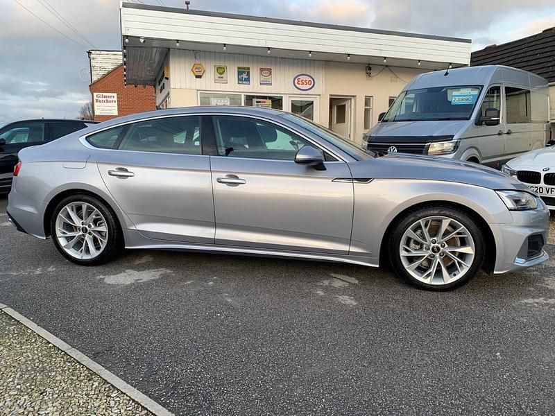 Used Audi A5 Sportback Sport 190 HP (139 kW) 2021 Silver Hatchback