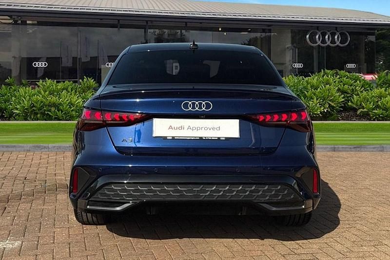 Used Audi A3 S-Line 116 HP (85 kW) 2025 Blue Sedan