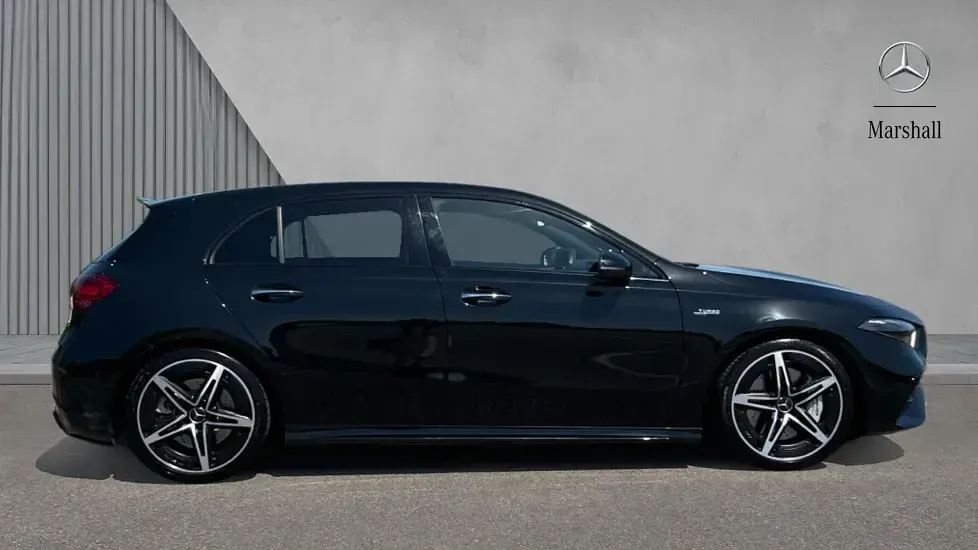 Used Mercedes A35 AMG Premium 306 HP (225 kW) 2025 Cosmos black metallic