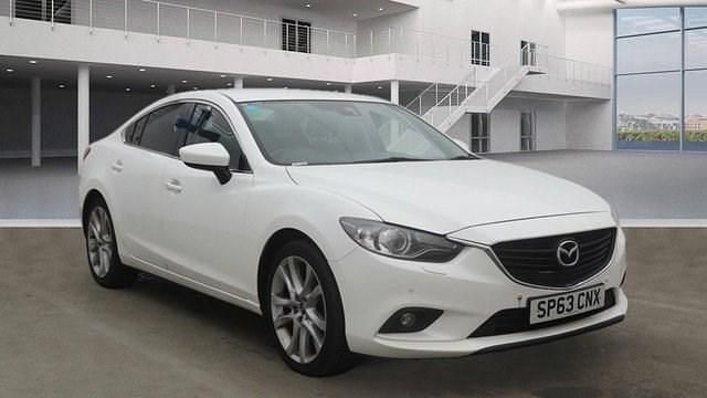 Begagnad Mazda 6 Inclusive 175 HK (128 kW) 2013 Vit Sedan
