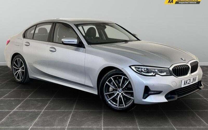 Silver Used 2021 BMW 330e Sport Line Sedan | £13,495 (Super price) - Image 1/2