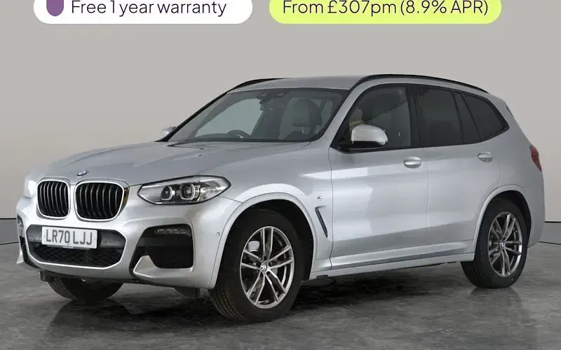 Used BMW X3 M Sport 190 HP (139 kW) 2020 SUV