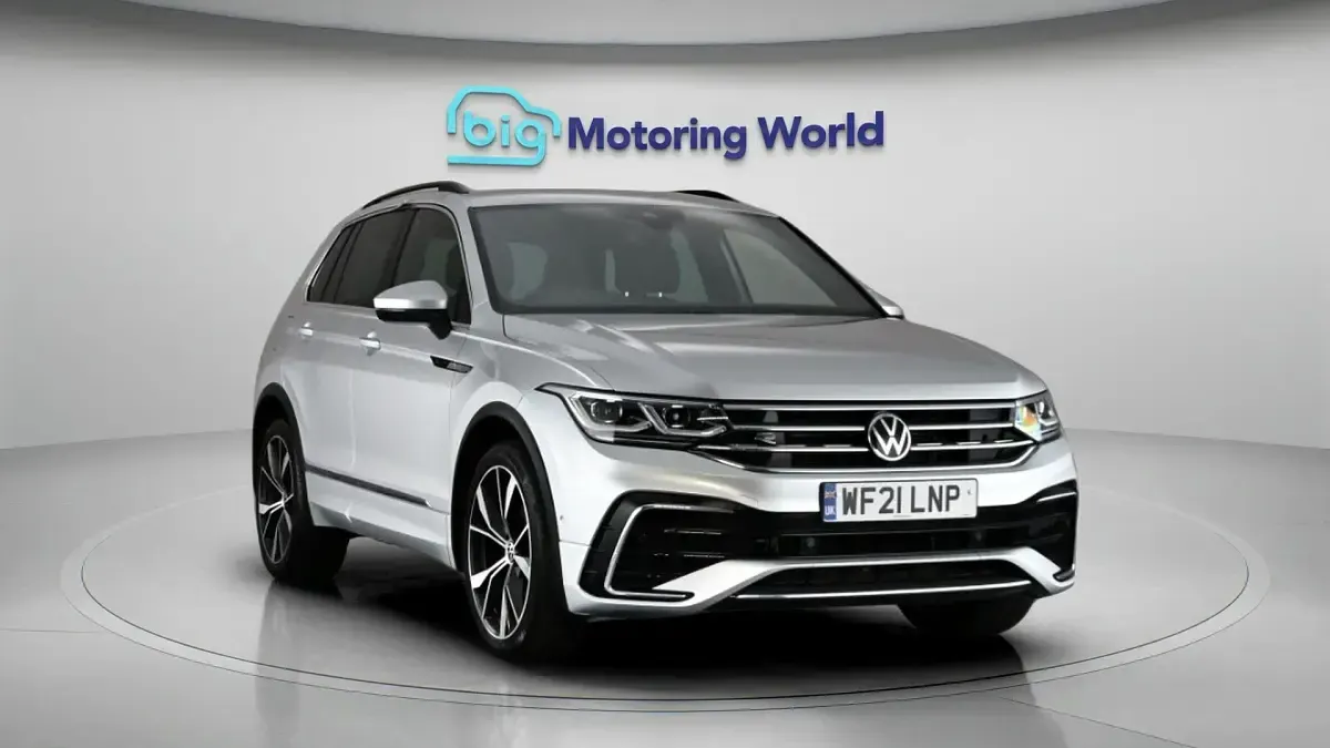 Used VW Tiguan R-line 150 HP (110 kW) 2021 Silver SUV