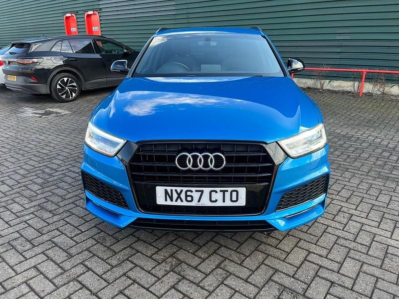 Used Audi Q3 Black Edition 2018 Blue SUV