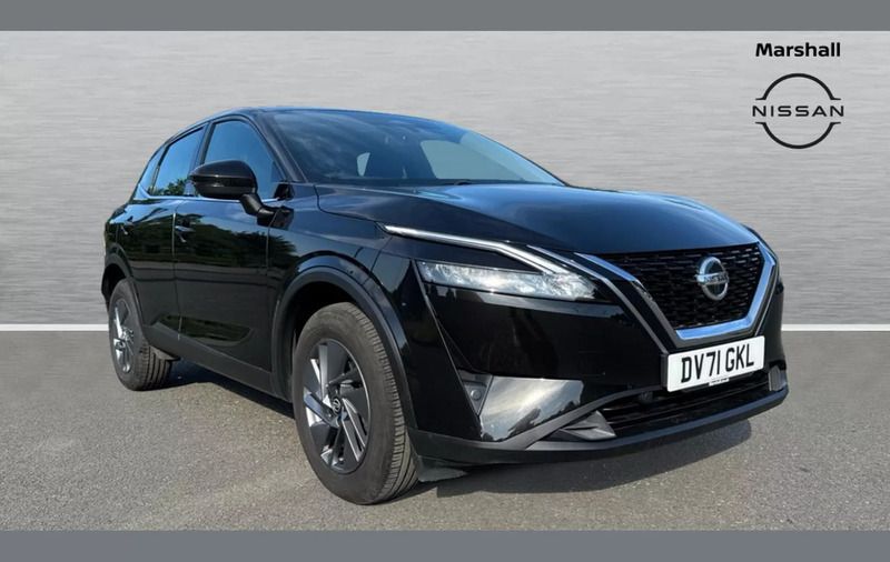 Black Used 2021 Nissan Qashqai Acenta Premium SUV | £15,390 (Good price) - Image 1/4