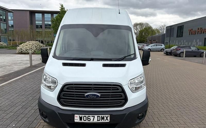 Usado Ford Transit 131 HP (96 kW) 2018 Branco Van