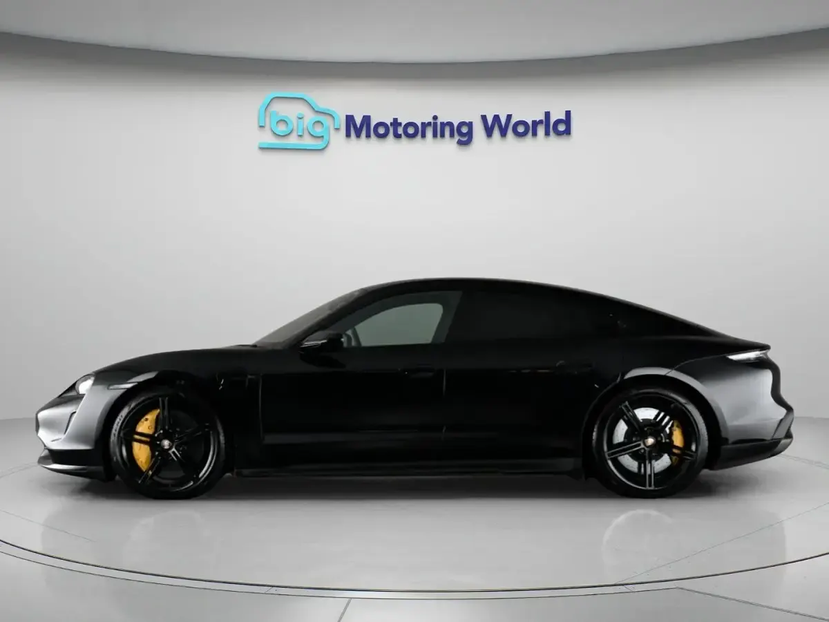Used Porsche Taycan Turbo S 2021 Black Sedan
