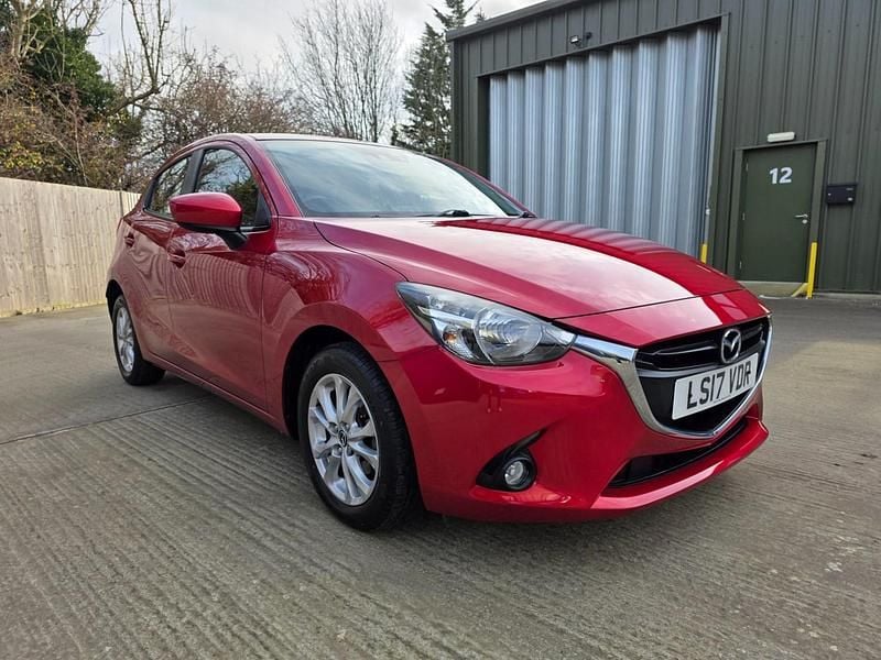 Red Used 2017 Mazda 2 Hatchback | £7,995 (Fair price) - Image 1/4