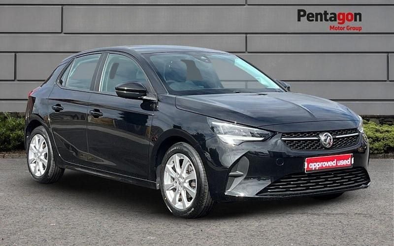 Black Used 2022 Vauxhall Corsa Edition Hatchback | £9,495 (Good price) - Image 1/4