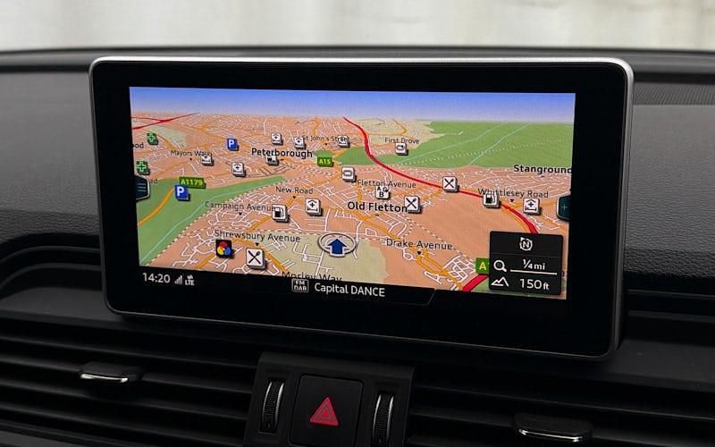 Used Audi Q5 Black Edition 245 HP (180 kW) 2019 Grey SUV