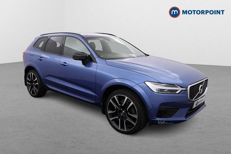 Blue Used 2019 Volvo XC60 R-Design Pro SUV | £23,549 (Good price) - Image 1/4