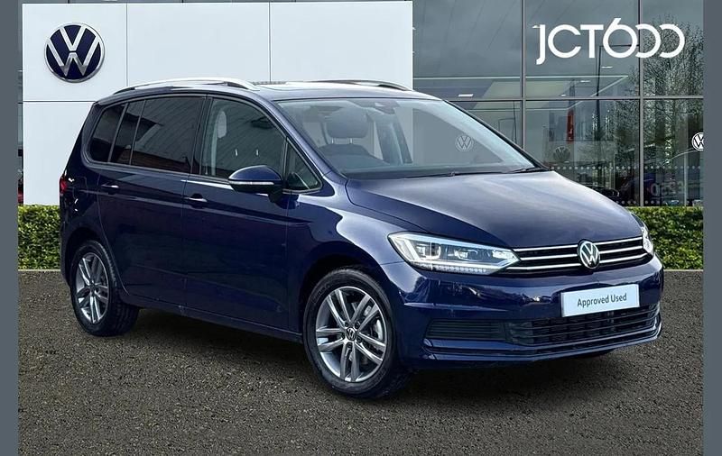 Used VW Touran Match 150 HP (110 kW) 2025 Blue MPV
