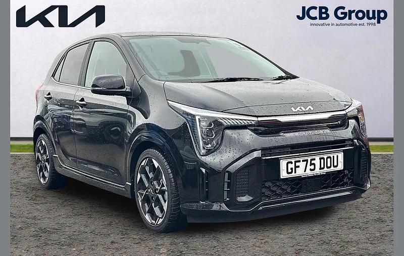 New Kia Picanto GT-Line S 69 HP (50 kW) 2025 Black Hatchback