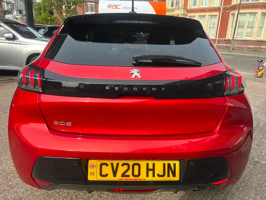 Used Peugeot 208 Allure 2020 Red Hatchback
