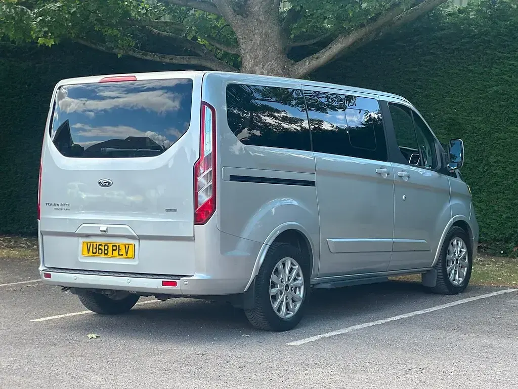 Used Ford Tourneo Custom Titanium X 130 HP (95 kW) 2018 Silver Van
