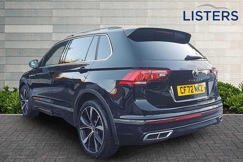 Used VW Tiguan R-line 190 HP (139 kW) 2022 Black SUV