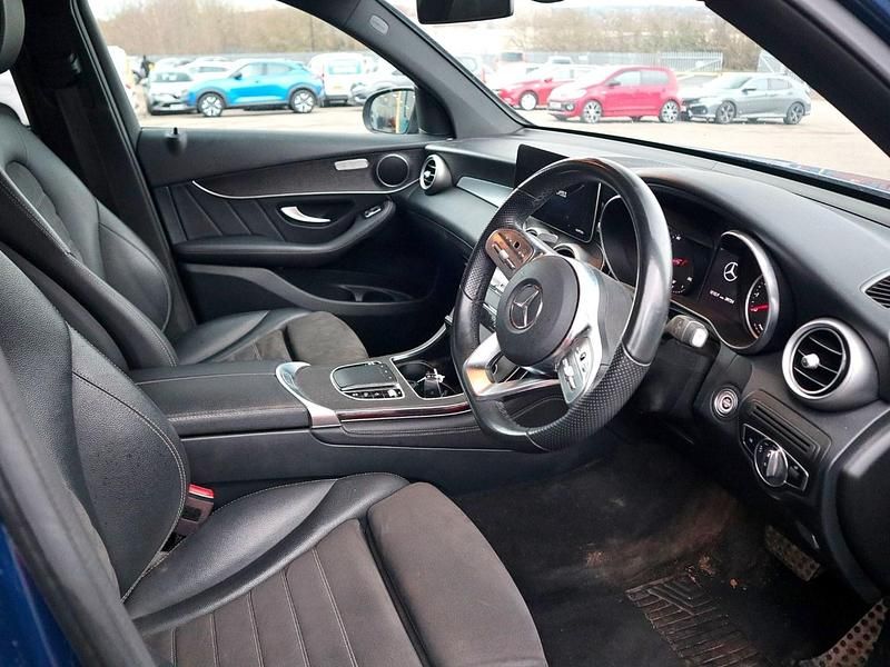 Used Mercedes GLC300 AMG line 2020 Blue Estate