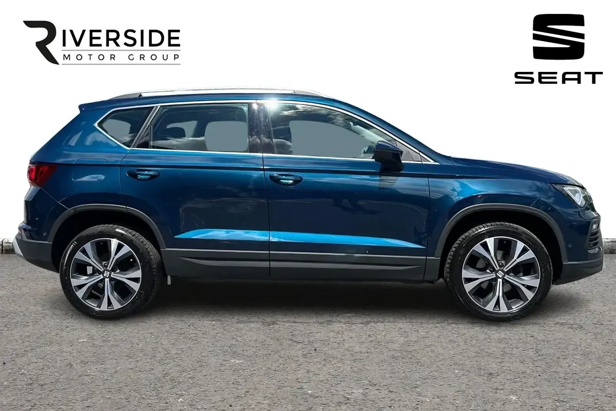 Used Seat Ateca SE Technology 110 HP (80 kW) 2022 Aurora blue SUV
