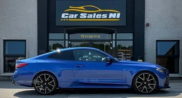 Used BMW 420 M Sport 188 HP (138 kW) 2022 Blue Coupe